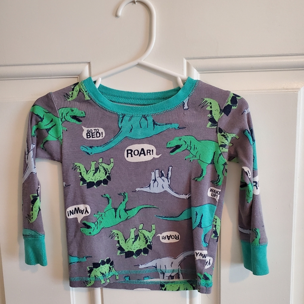 PJs Top Dinosaur Roar Baby 18M